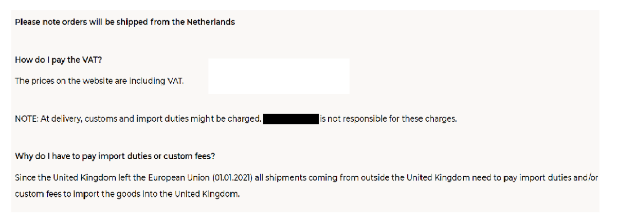 Brexit: Webshops stoppen met leveren aan het VK,