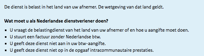 Freelance platform Fiverr - Belastingopgave BTW?