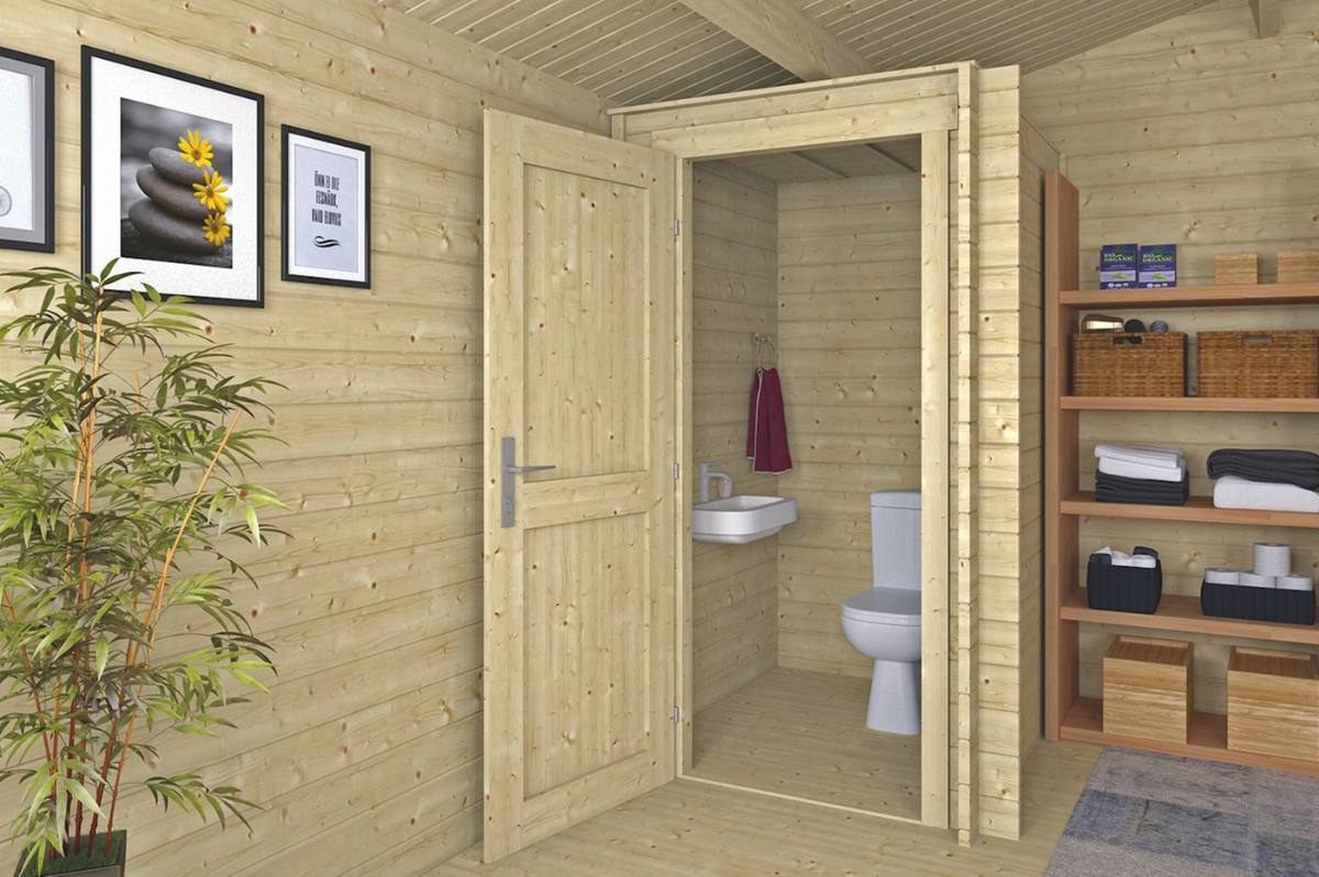Tuinkantoor zonder toilet - zelfstandige werkruimte of niet?